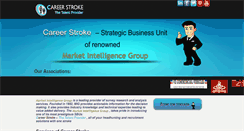 Desktop Screenshot of careerstroke.net